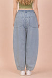 Cassidy Mineral Washed Barrel Pants