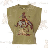 High Times| Western Graphic Muscle Tank