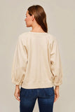 Dali Puff Sleeve Cardigan
