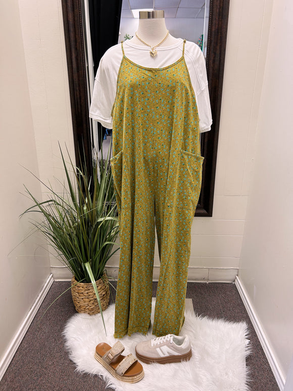 Kamry Floral Print Jumpsuit