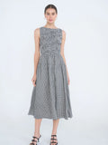 Kimbrynn Smocked  Midi Dress