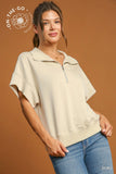 Clara Relaxed Half-Zip Pullover