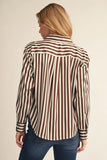 Kristi Button Down Satin Top