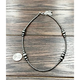 Handmade 22" Navajo Bead Necklace