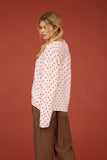 Cherry Polka Dot Cardigan