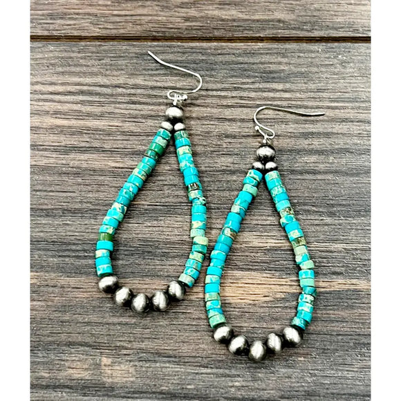 Navajo Gemstone Earrings