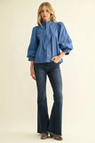 Kadence Stripe Tie Top