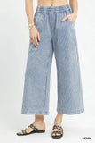 Shae Stripe Wide-Leg Pants