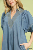 Mio Denim Mini Dress
