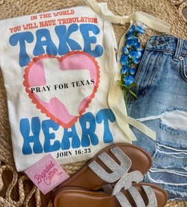 Take Heart Texas Tee