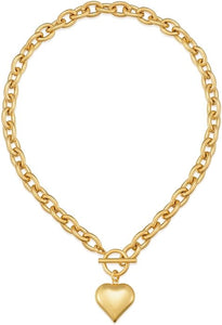 Gold Heart Chain