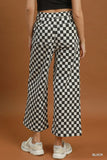 Brandi Checker Mineral Wash Pants