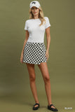 GAMEDAY Checkerboard Skort