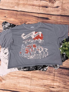 Lovers Road Cropped Tee