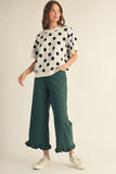 Jodi Polka Dot Knit Top