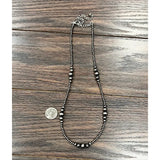 Handmade 22" Polish Navajo Bead Necklace