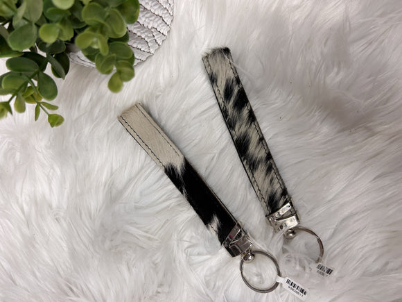 Cowhide Western Wristlet