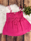 Kamri- Ruffle edge tank top