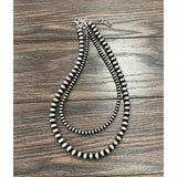 Handmade 24" Navajo Bead Necklace