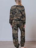 CAMO Embroidered Jogger Set