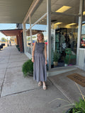 Kimbrynn Smocked  Midi Dress