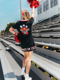 Texas Tech Dress with Sequin Red Raider