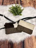 Crossbody Leather & Cowhide Purse