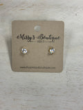 Small Diamond Studded Earring