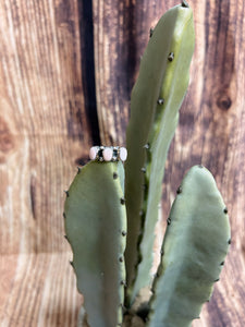 Pink Triple Conch Sterling Silver Ring
