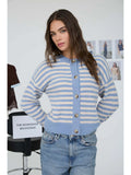 Emilee Button Down Fuzzy Knit Cardigan