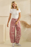 Addi Paisley Barrel Pants