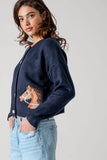 Rylee Horse Cropped Sweater