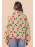Kelly Cherry Fleece Jacket