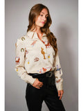 Silvia Western Embroidered Shirt