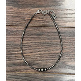 Handmade 15" Polish Navajo Bead Necklace