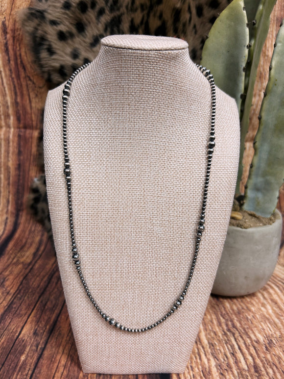 24” Graduated Navajo Pearl Necklace