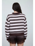 Izzy Multi-Color Stripe Knit Sweater