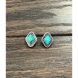 Turquoise Stud Earrings