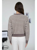 Emilee Button Down Fuzzy Knit Cardigan