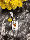 Acing Card Keychain Charm