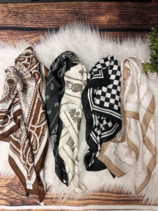 Black/Brown Wild Rag