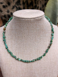 14” Turquoise Beaded Necklace