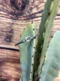 Rope Twist Buckle Bangle Bracelet