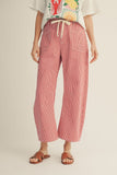 Skylar Stripe Barrel Pants
