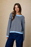 Saylor Stripe Knit Sweater