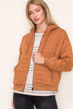 Claire Quilted Hooded Jacket