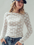Floral Burnout Top