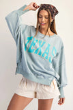 Kayli Texas Oversized Sweatshirt