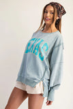 Kayli Texas Oversized Sweatshirt