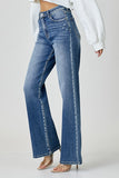 Risen Kate High Rise Wide Leg Jeans